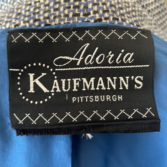 Designer Vintage Jack Feit Cashmere Suit Tweed Excellent Condition - Picture 16 of 16